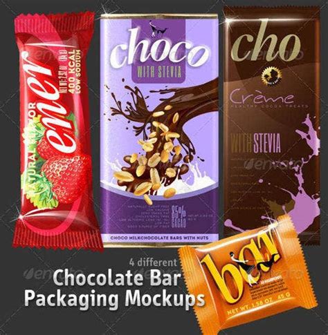 chocolate packaging mockups  psd eps vector format   premium templates