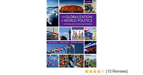 The Globalization Of World Politics An Introduction To International