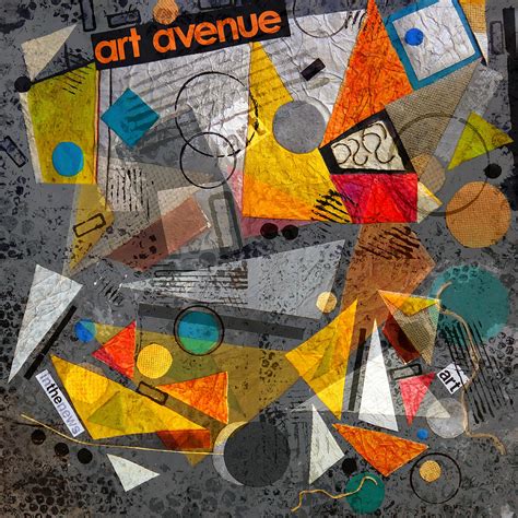 Art Avenue Collage Digital Art By Ruth Palmer Fine Art America