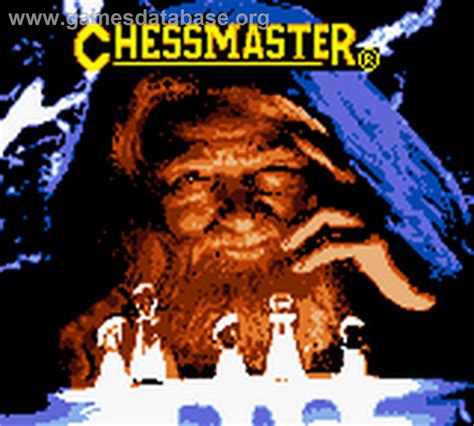 Chessmaster Nintendo Game Boy Color Artwork Title Screen