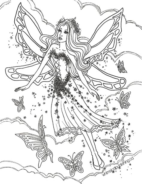 Fairies Coloring Pages