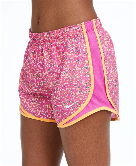 Nike Womens Icon Clash Dri Fit Printed Tempo Running Shorts Your Top