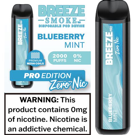 Breeze Pro 0 Nicotine Disposable Vape Shopgreenery