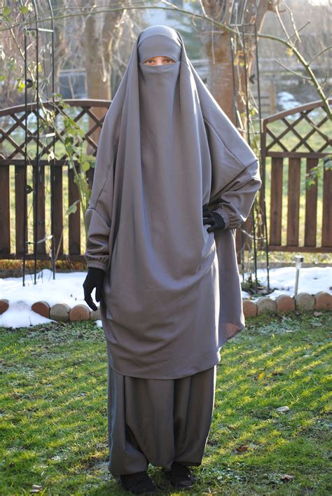 Islamische Kleidung Und Rainbow Qurane Aus Dem Orient Khimarset Dunkelgrau Muslimah Style