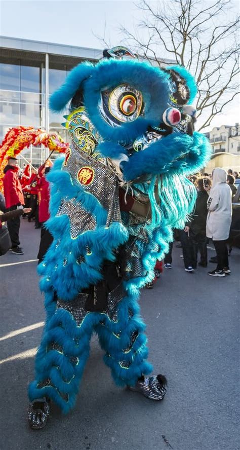 Chinese New Year Parade The Year Of The Dog 2018 Editorial Photo