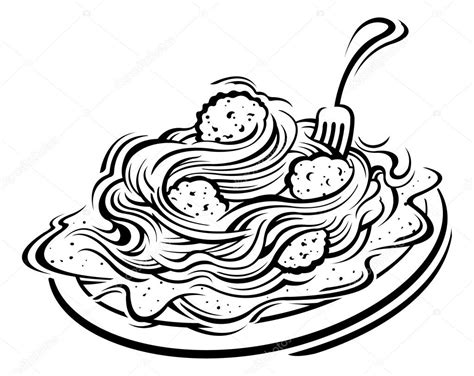 Pasta Clipart Black And White 10 Free Cliparts Download Images On