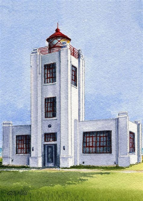 Point Hueneme Lighthouse Ventura County Ca Art Deco Coast Guard