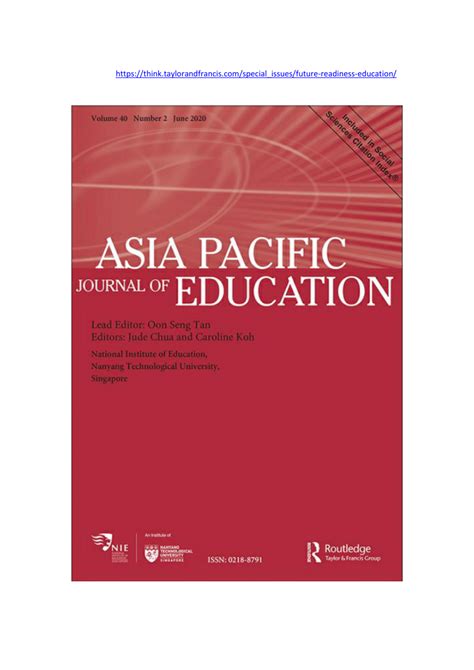 pdf asia pacific journal of education
