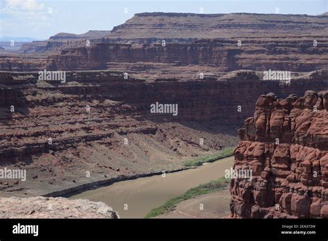 Colorado River In Canyonlands National Park Utah Stock Photo Alamy