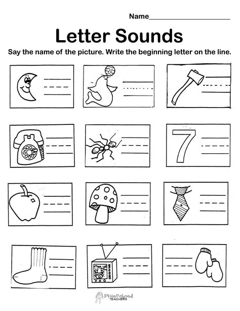 Phonic Letter Sounds Worksheets