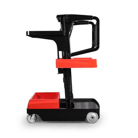 MINI 3M 4M ORDER PICKER SELF-PROPELLED BATTERY DRIVE AERIAL WORK