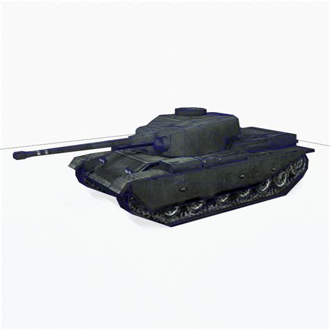 百夫长坦克3D模型 - TurboSquid 1091728