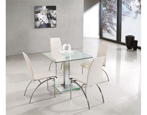18 Square Glass Top Dining Tables Designs Ideas Plans Design