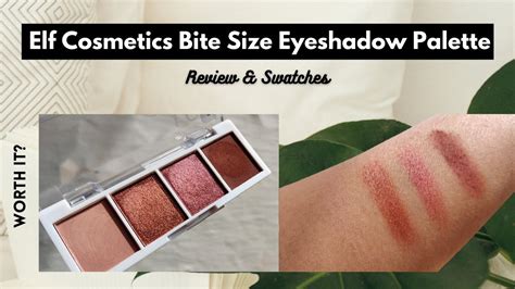 Elf Cosmetics Bite Size Eyeshadow Palette Berry Bad Review