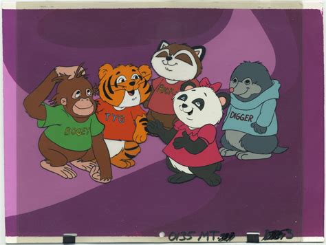 Shirt Tales Animation Cel Setup In Trent Cs Animation Cels