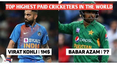 Top Highest Paid Cricket Player In The World Richest Cricketer In The