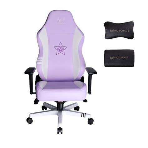 Victorage Premium Pu Leather Computer Gaming Chair Home Chair Purple