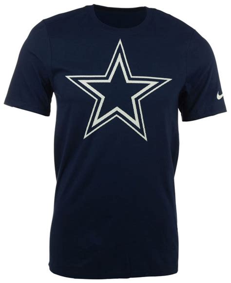 Nike Mens Dallas Cowboys Mesh Logo T Shirt In Blue For Men Lyst