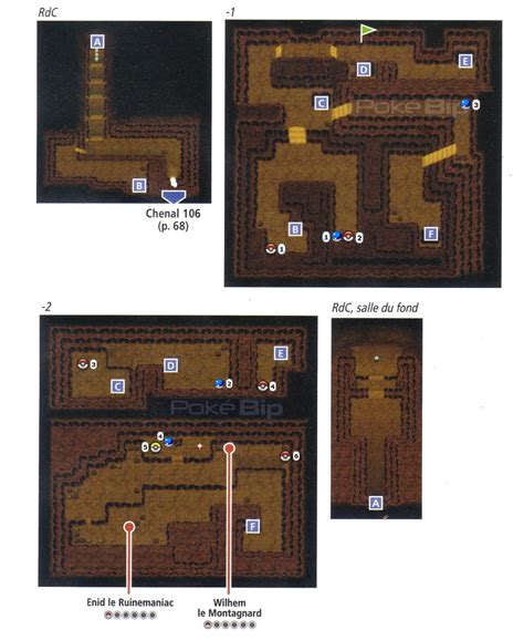 Pokémon Rubis Oméga Et Saphir Alpha Guide Complet De Hoenn Grotte Granite Pokébip