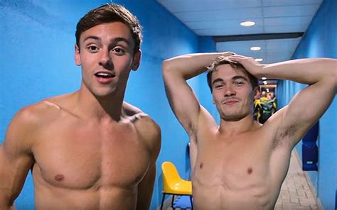 Tom Daley And Dan Goodfellow Celebrate Win With Selfie Gayety