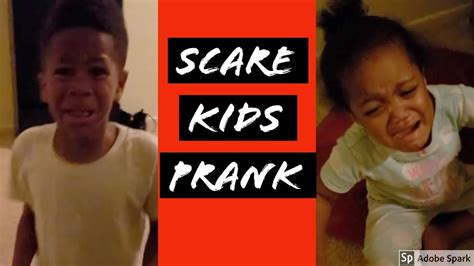 Scare Kids Terrified Youtube