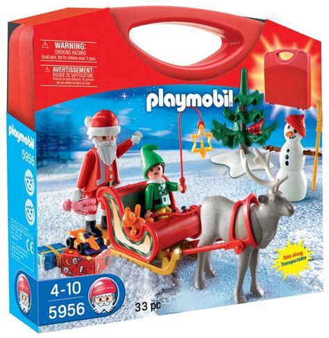Playmobil Santa With Sleigh And Reindeer Playset Playmobil Playset