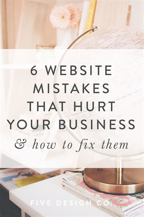 Top Website Mistakes That Hurt Your Business | Website mistakes, Business website, Online marketing