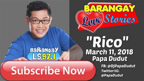 Barangay Love Stories March 11 2018 Rico Youtube