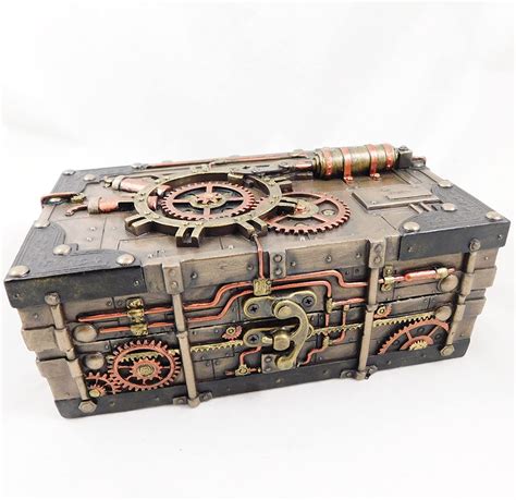The Enigma Vault Steampunk Gothic Trinket Box Ornament 3765 Amazon
