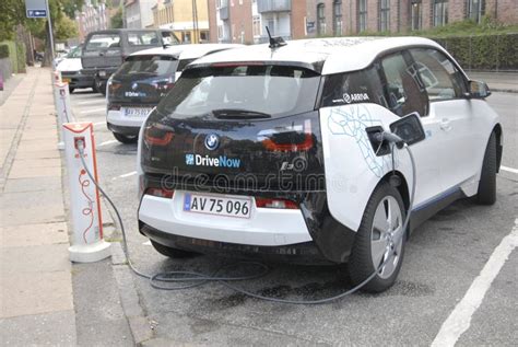 German Bmw Electric Car Own By Arriva Editorial Stock Image Image Of
