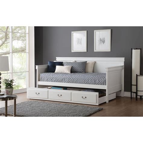 There are various types of trundle beds available in the market and you can choose as per your necessity which bed will best suit you. Kitsco Caballero Twin Daybed with Trundle | Wayfair