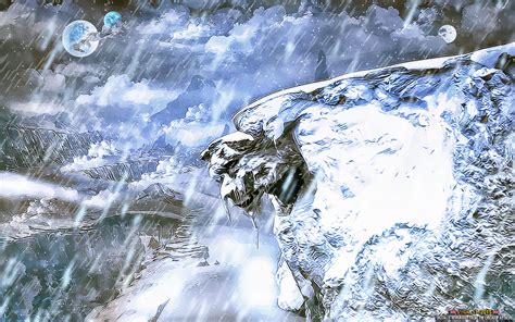 Ice Planet Of The Frozen Alien By Csuk 1t On Deviantart