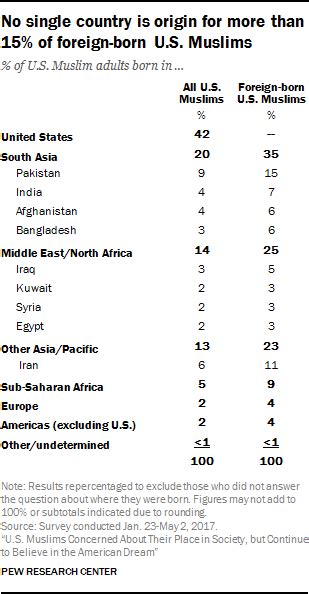 Demographic Portrait Of Muslim Americans Pew Research Center