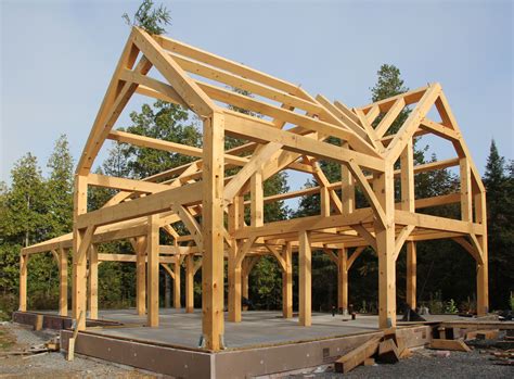 A Timber Frame House For A Cold Climate — Part 1 Timber Frame Plans