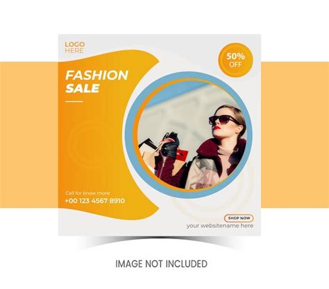 Premium Vector Fashion Sale Social Media Post Templates