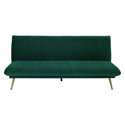 Buy Habitat Matteo 2 Seater Velvet Sofa Bed Green Sofa Beds Argos