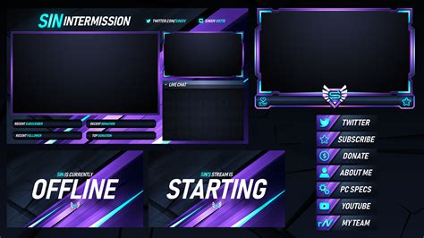 Design Discover Twitch Livestream Designs Stream Packages Overlays