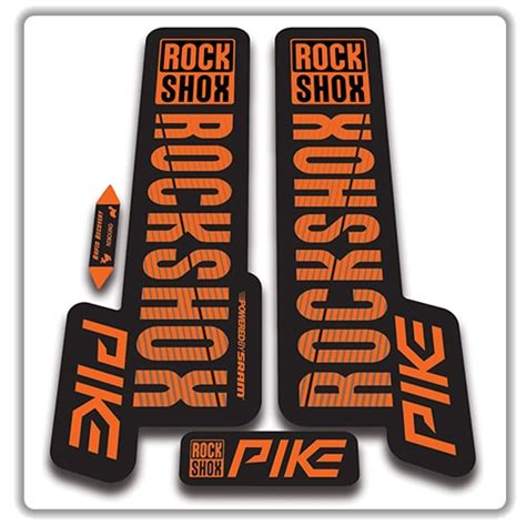 Rockshox Pike 2018 Fork Stickers