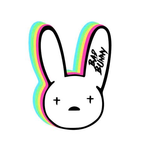 Bad Bunny Svg Free Bad Bunny Logo Svg Bad Bunny Cut File Instant
