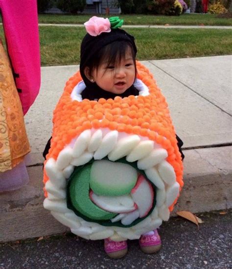 I dress up as a piece of sushi and diy the costume using a few simple supplies. Over 40 of the BEST Homemade Halloween Costumes for Babies ...