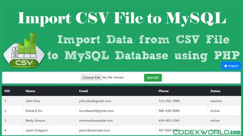 How To Import A Csv Using Mysql Workbench Database Star Riset