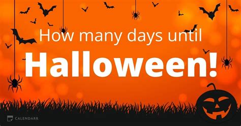 Update How Many Days Till Halloween Including Today 2022 Updated Get