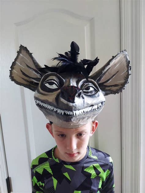 Shenzi Hyena Headdress Lion King Jr Mask Etsy