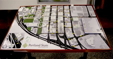 Tactile Campus Map Portland State University