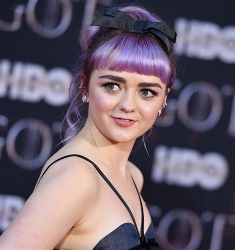 Pin By Lilly Luse On Acconciature And Cura Dei Capelli Maisie Williams