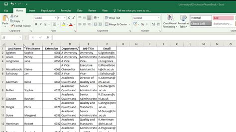 Excel - Resizing Columns and Rows | Support and Information Zone