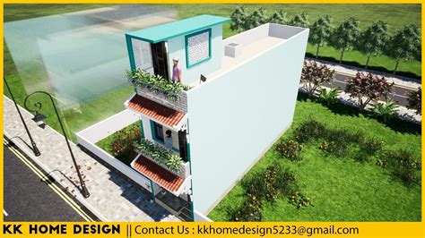 Small House Design 10x40 Feet With 2 Bedrooms Full Plan Kk Home Design