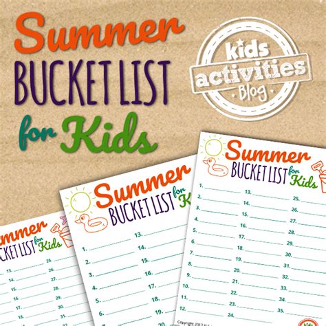 Help your child explore their feelings through color, by using this my many colored feelings activity. Summer Time Bucket List: 50 Activities for the Kids