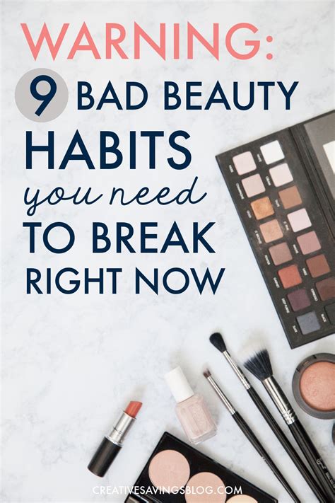 Break Bad Beauty Habits 9 Tips For A Healthier Routine