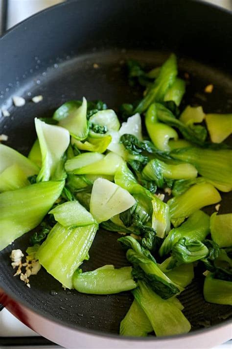 Of water in the skillet then cover it. Bok Choy With Garlic and Oyster Sauce | Pickled Plum Food ...